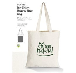 Eco-Cotton Natural Fibre Bag-Natural-NT