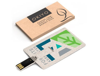 Okiyo Kangae Wheat Straw Memory Stick - 16GB-16GB-Natural-NT