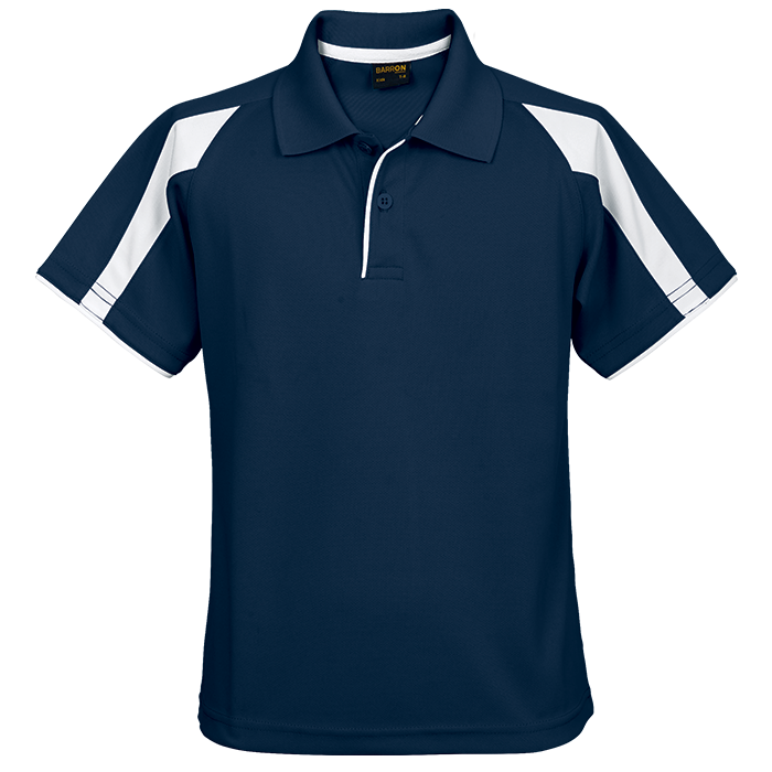 Kiddies Edge Golfer Navy/White / 3 to 4 / Regular - Kids-Golf Shirts