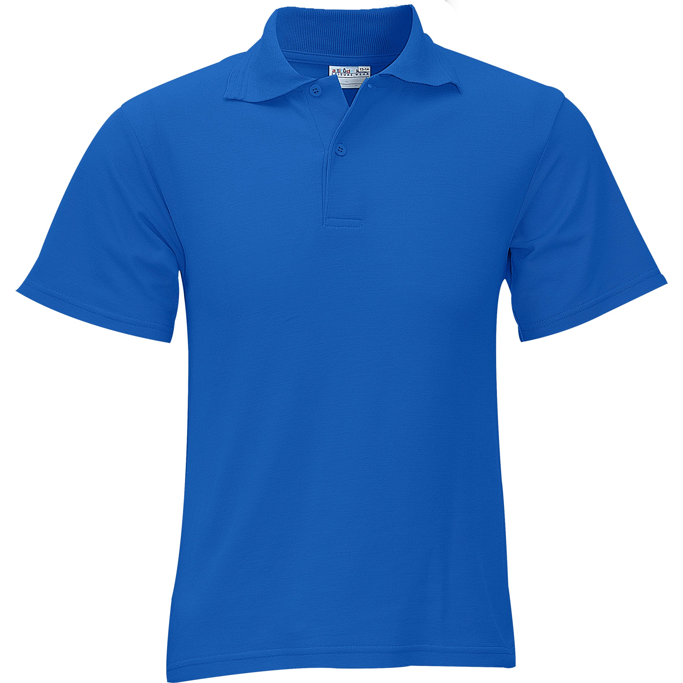 Kids Basic Pique Golf Shirt 4 / Royal Blue / RB
