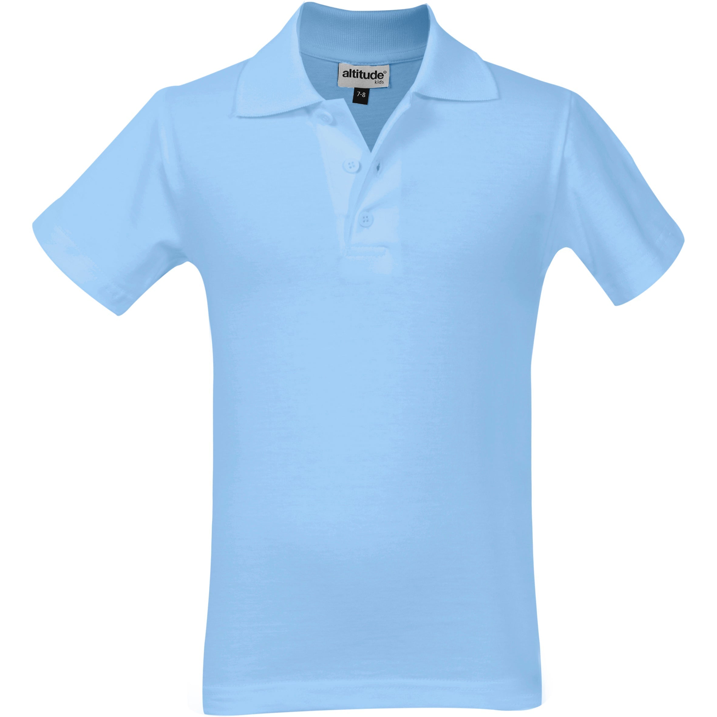 Kids Michigan Golf Shirt - Yellow Only-Shirts & Tops-4-Light Blue-LB