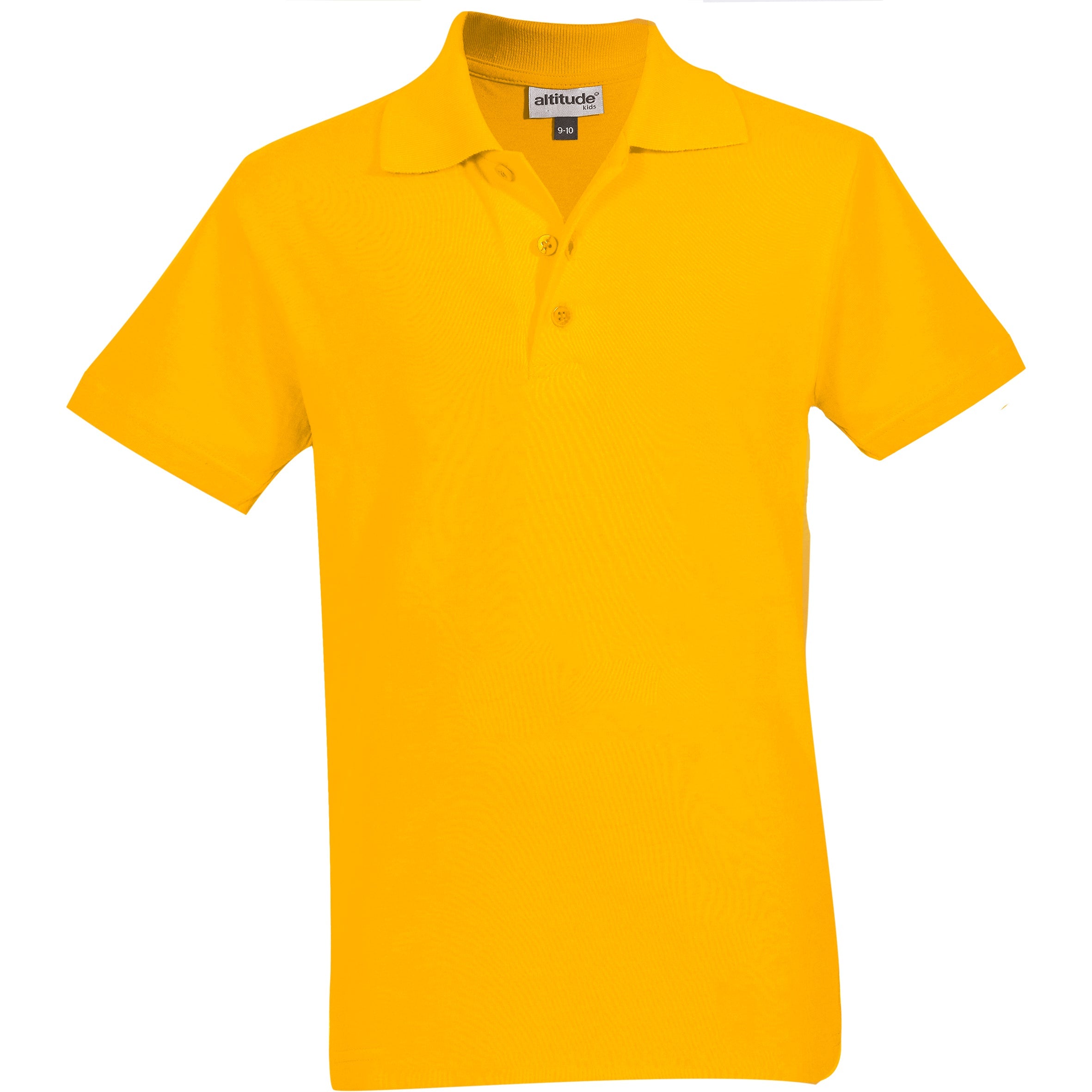 Kids Michigan Golf Shirt - Yellow Only-Shirts & Tops-4-Yellow-Y