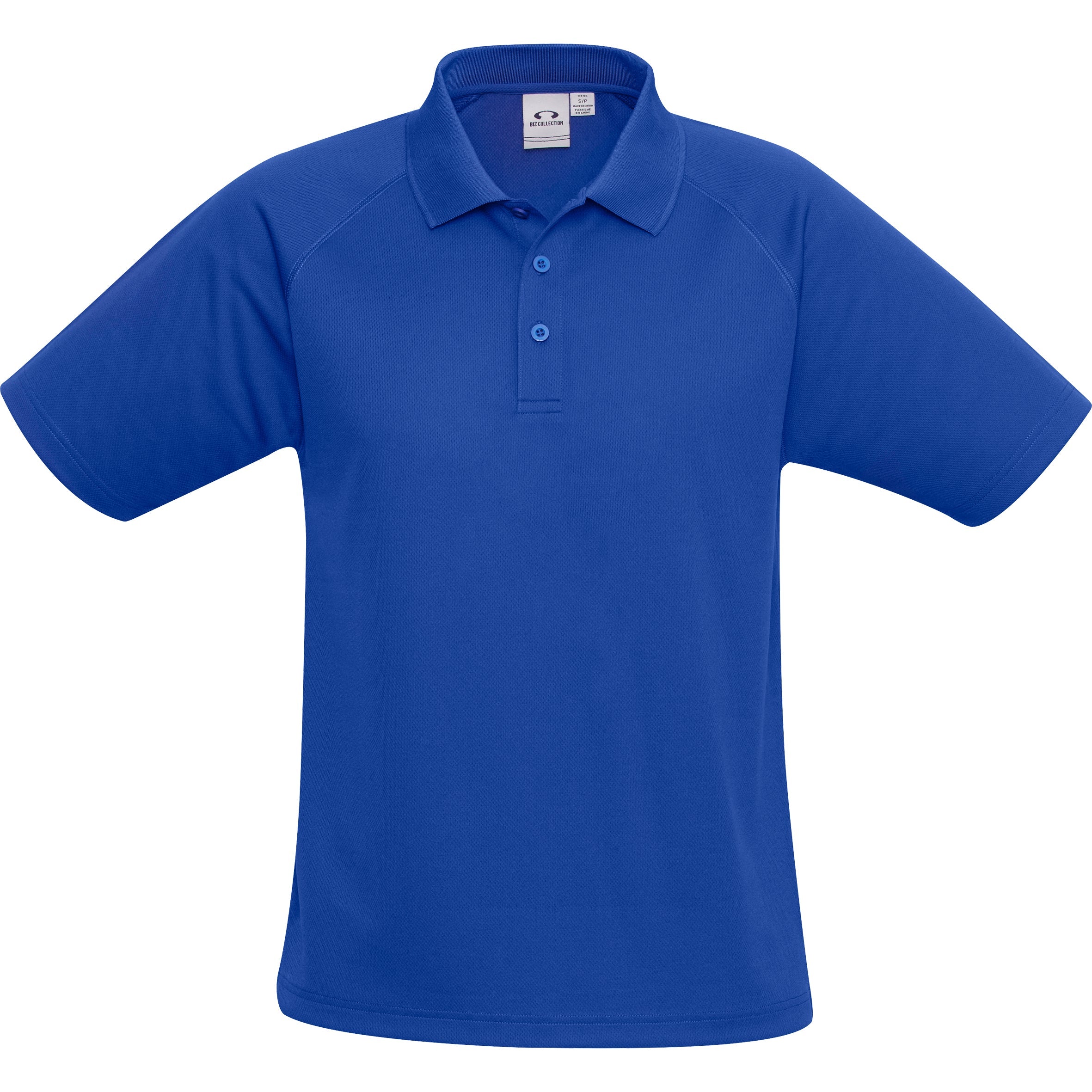 Kids Sprint Golf Shirt - Black Only-Shirts & Tops-4-Blue-BU