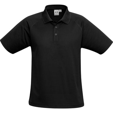 Kids Sprint Golf Shirt - Black Only-Shirts & Tops-4-Black-BL