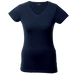 Ladies 170g Slim Fit V-Neck T-Shirt Navy / XS / Regular - T-Shirts