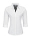 Ladies 3/4 Sleeve Metro Shirt - Black Only-2XL-White-W