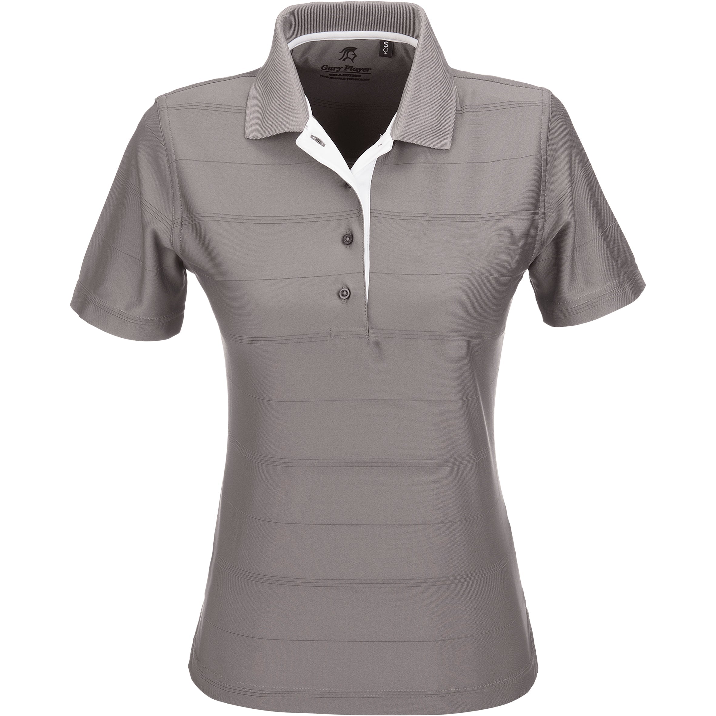 Ladies Admiral Golf Shirt-Shirts & Tops-L-Grey-GY