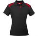 Ladies Apex Golf Shirt-Shirts & Tops-L-Black With Red-BLR
