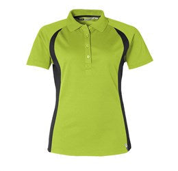 Ladies Apex Golf Shirt - Royal Blue Only-Shirts & Tops-L-Lime-L
