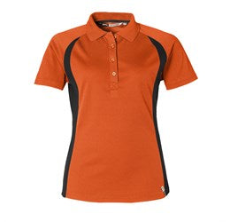 Ladies Apex Golf Shirt - Royal Blue Only-Shirts & Tops-L-Orange-O