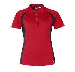 Ladies Apex Golf Shirt - Royal Blue Only-Shirts & Tops-L-Red-R