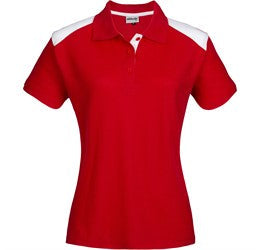 Ladies Apex Golf Shirt-Shirts & Tops-L-Red-R