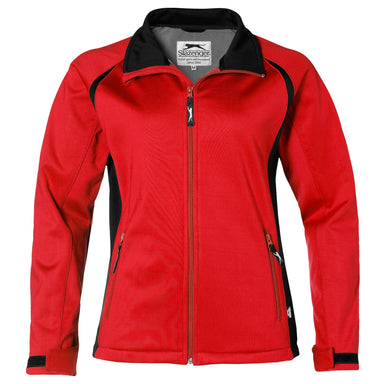 Ladies Apex Softshell Jacket - Red 2XL / R