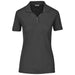 Ladies Basic Pique Golf Shirt L / Charcoal / C