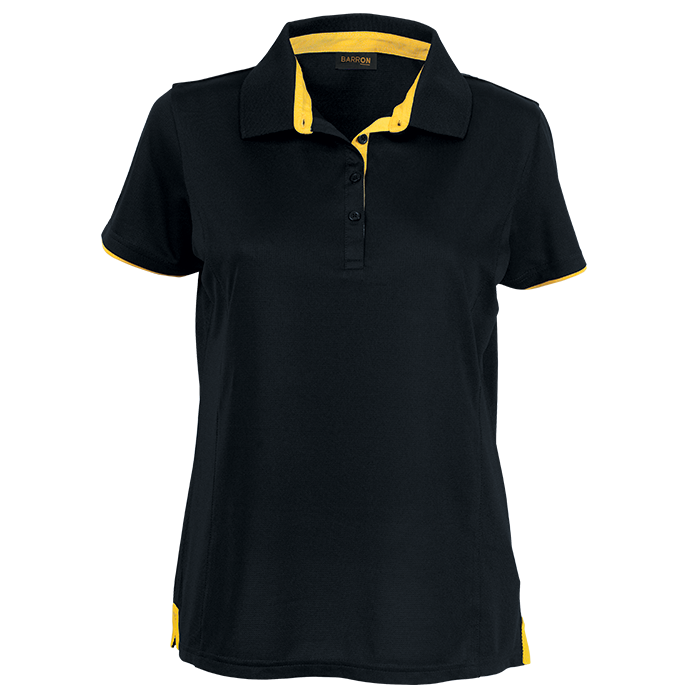 Ladies Baxter Golfer  Black/Yellow / XS / Regular -