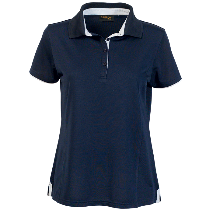 Ladies Baxter Golfer Navy/White / XS / Regular - Golf Shirts