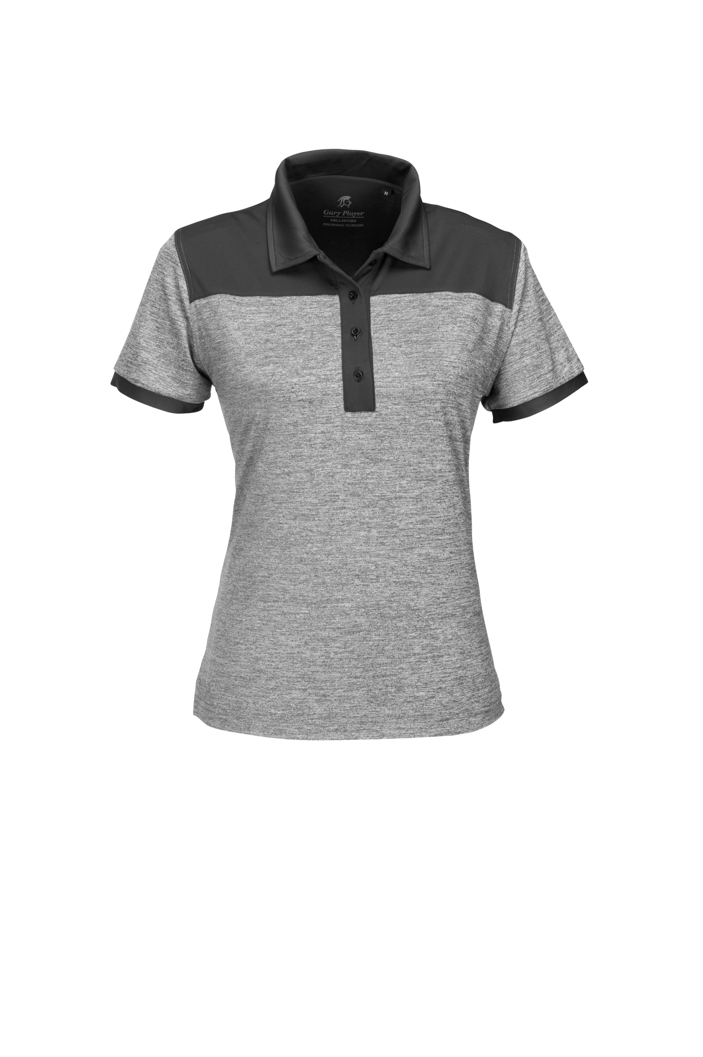 Ladies Baytree Golf Shirt - Light Blue Only-2XL-Black-BL