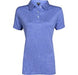 Ladies Beckham Golf Shirt - Grey Only-L-Blue-BU
