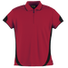 Ladies Breezeway Golfer Red/Black / XS / Last Buy - Golf Shirts