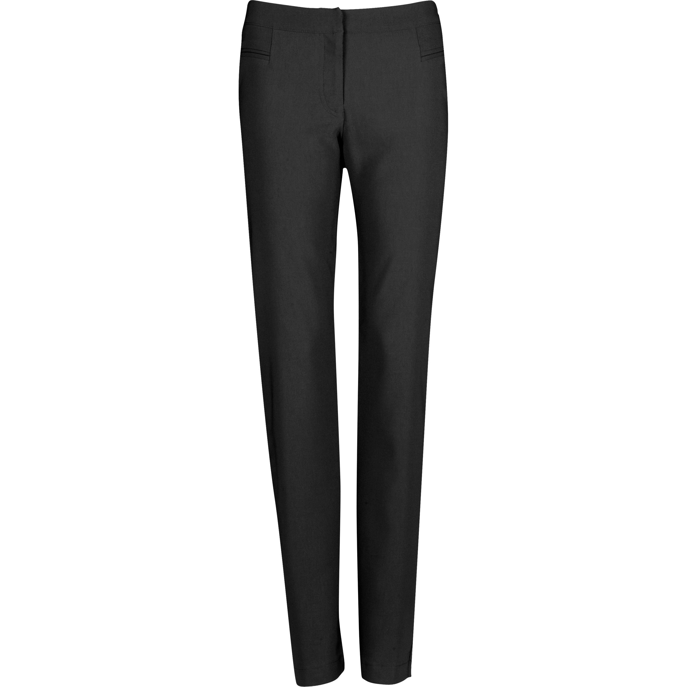 Ladies Cambridge Stretch Pants - Black Only-30-Black-BL
