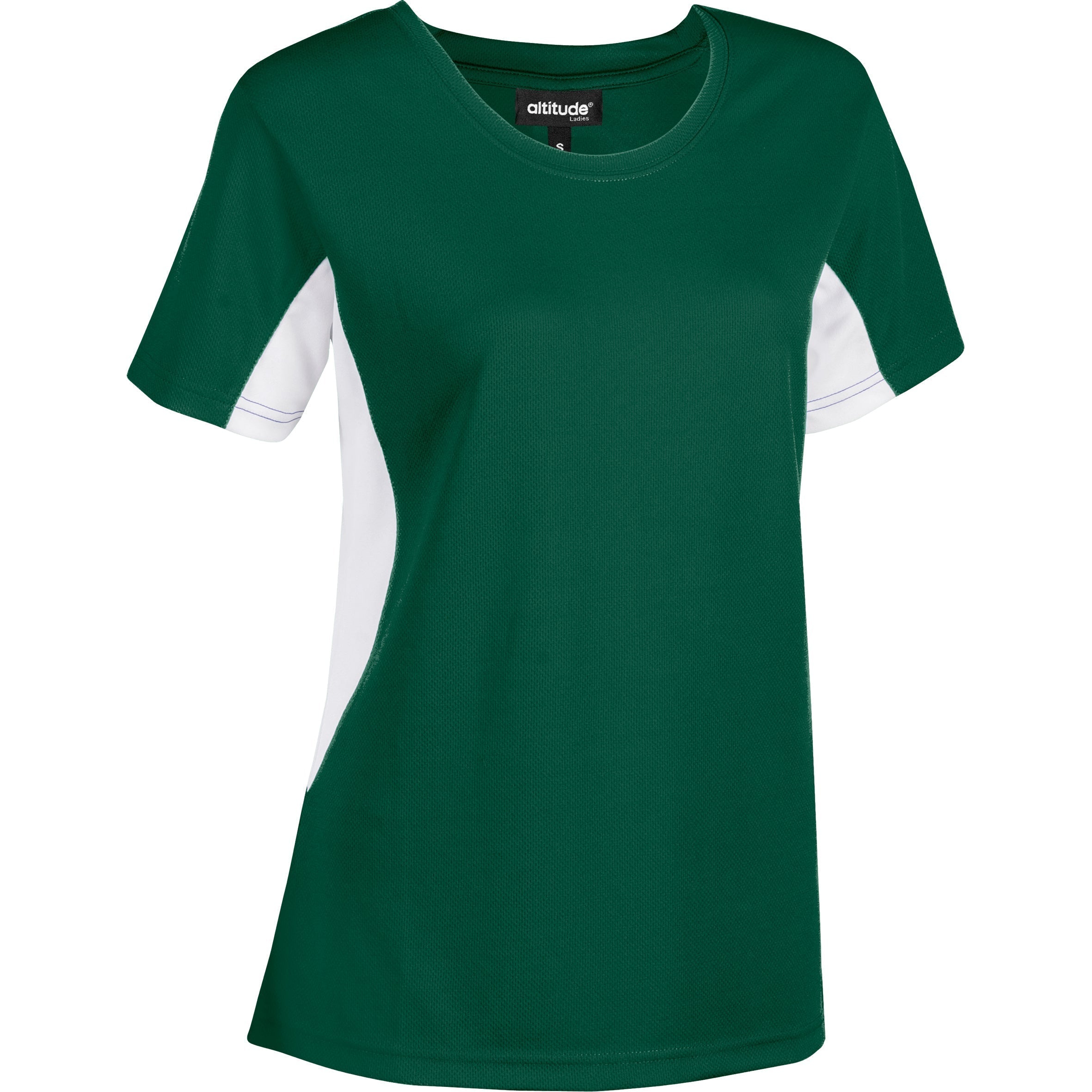 Ladies Championship T-Shirt - Black Only-2XL-Dark Green-DG1