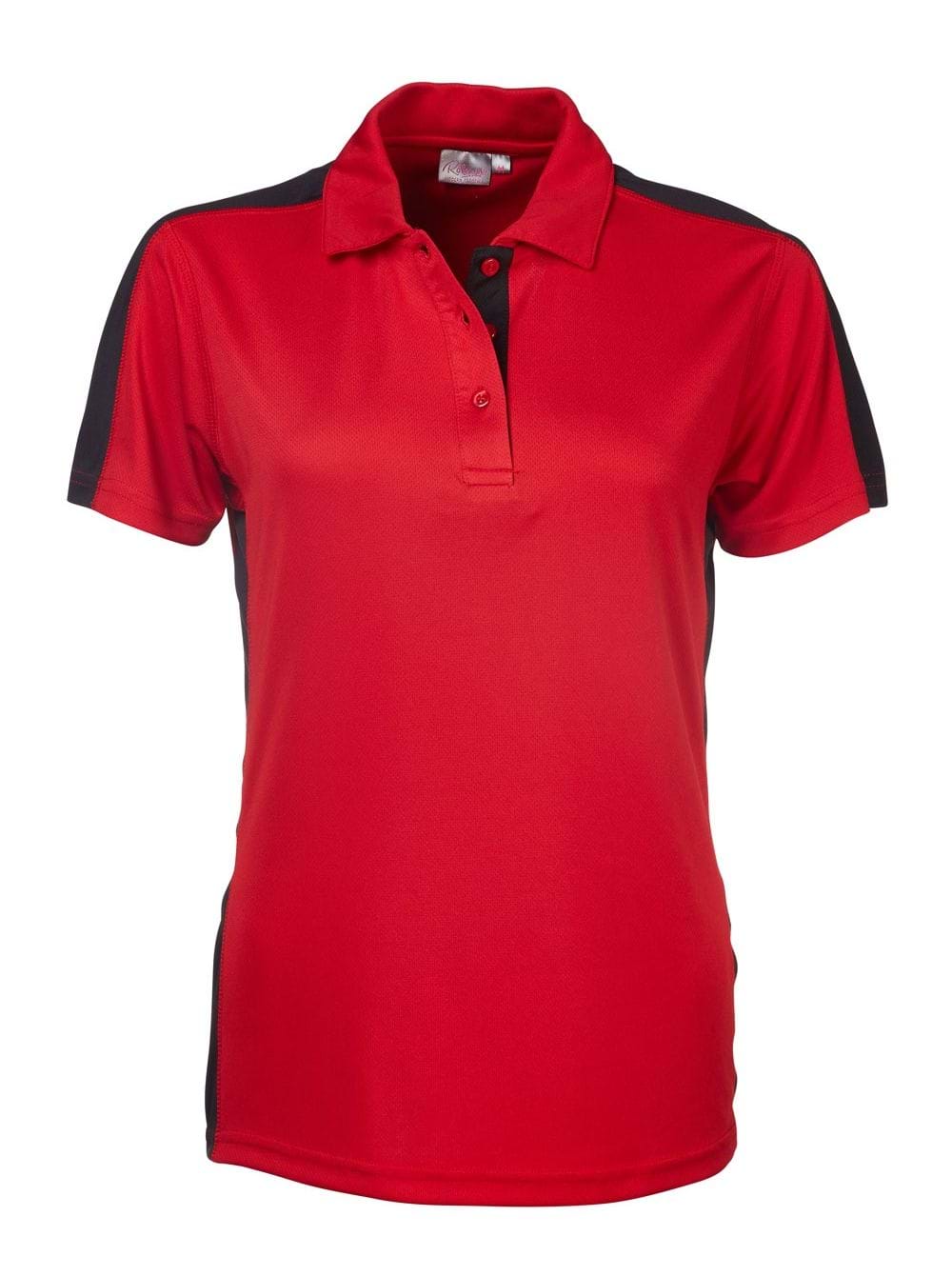 Ladies Chelsea Golfer - Pillar Box Red/Black Red / 3XL
