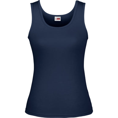 Ladies Columbia Tank Top-L-Navy-N