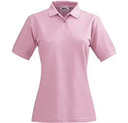 Ladies Crest Golf Shirt-2XL-Pink-PI