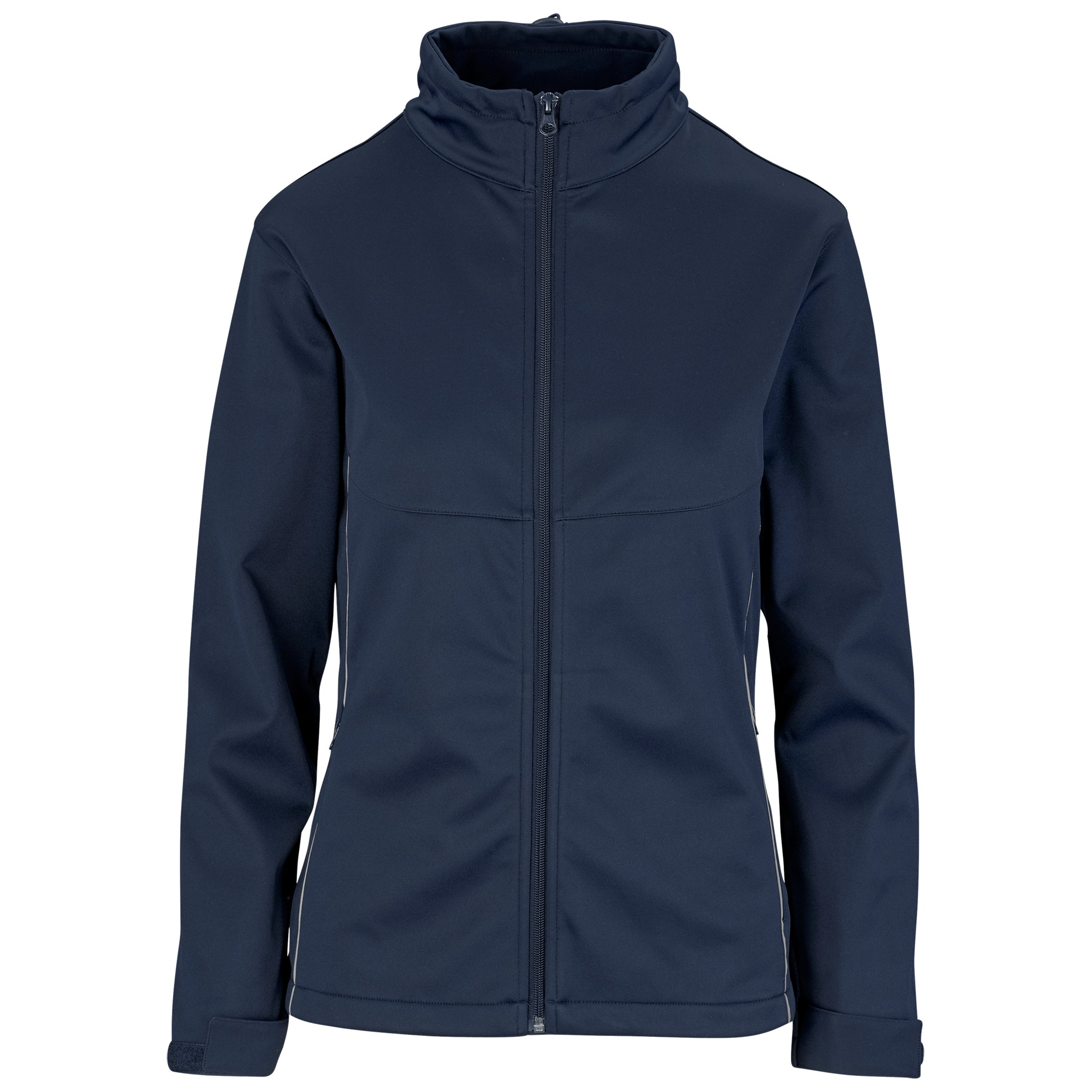 Ladies Cromwell Softshell Jacket - Red Only-2XL-Navy-N