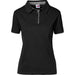 Ladies Delta Golf Shirt-L-Black-BL