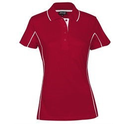 Ladies Denver Golf Shirt - Yellow Only-L-Red-R