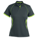 Ladies Derby Golfer Grey/Lime / SML / Regular - Golf Shirts