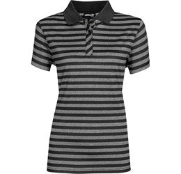 Ladies Drifter Golf Shirt - Blue Only-L-Black-BL