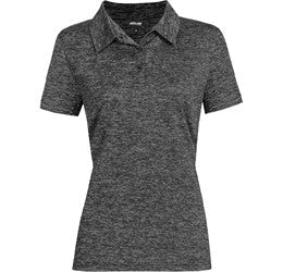 Ladies Echo Golf Shirt-2XL-Black-BL