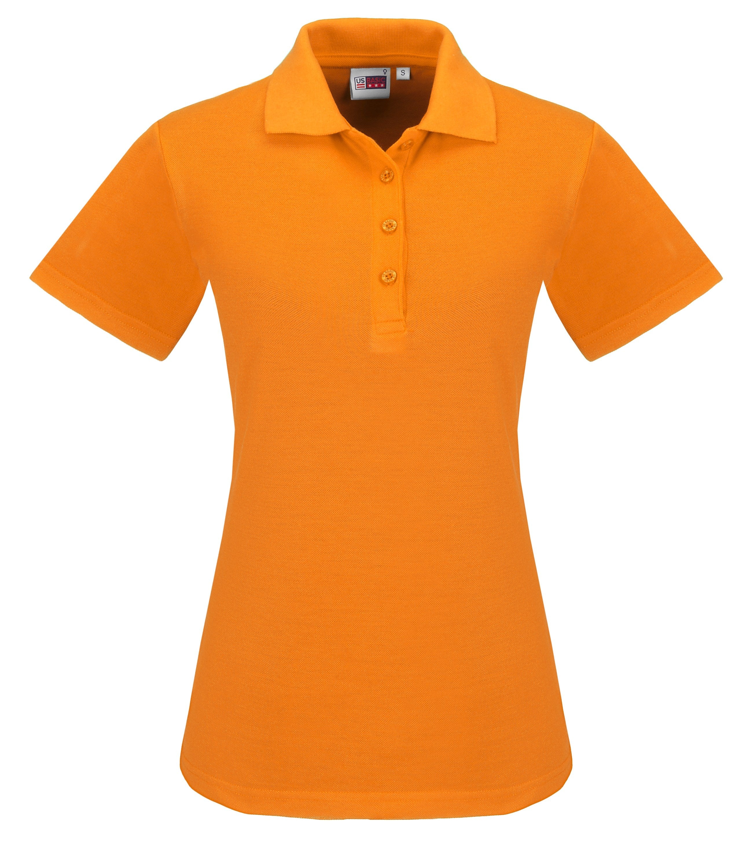 Ladies Elemental Golf Shirt - Royal Blue Only-L-Orange-O