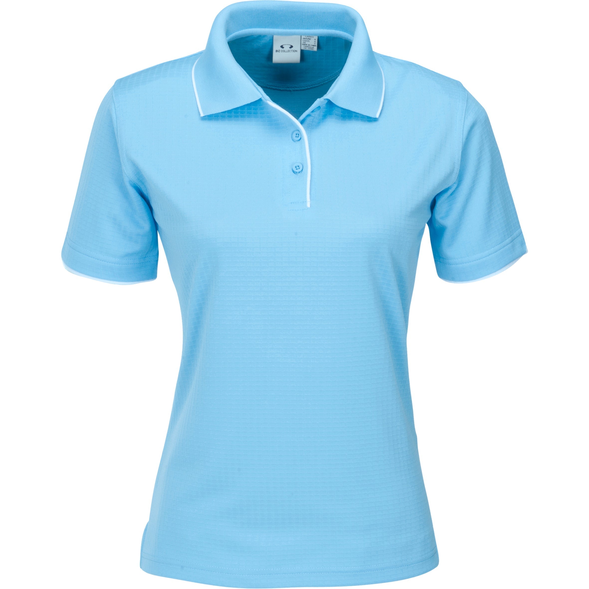 Ladies Elite Golf Shirt-2XL-Light Blue-LB