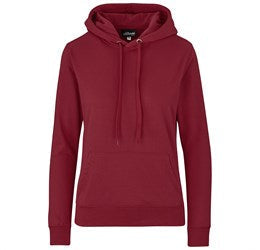 Ladies Essential Hooded Sweater-2XL-Red-R