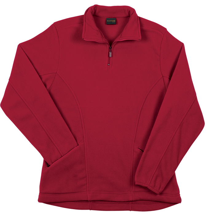 Ladies Essential Micro Fleece Red / SML / Regular - Tops