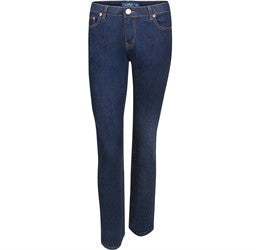 Ladies Fashion Denim Jeans-28-Blue-BU