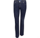 Ladies Fashion Denim Jeans-28-Dark Blue-DB