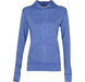 Ladies Fitness Lightweight Hooded Sweater-2XL-Royal Blue-RB