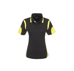 Ladies Genesis Golf Shirt - Yellow Only-L-Yellow-Y