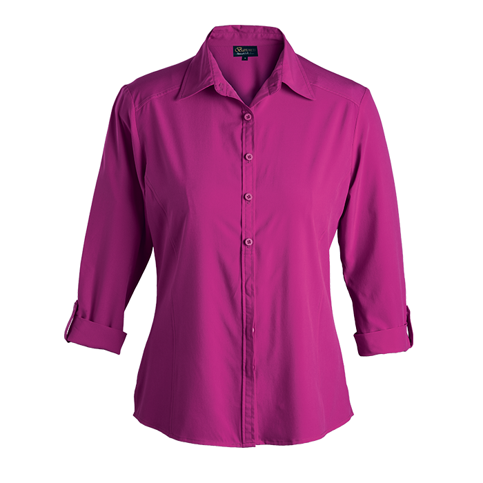 Ladies Geneva Blouse  Raspberry Pink / SML / Last 