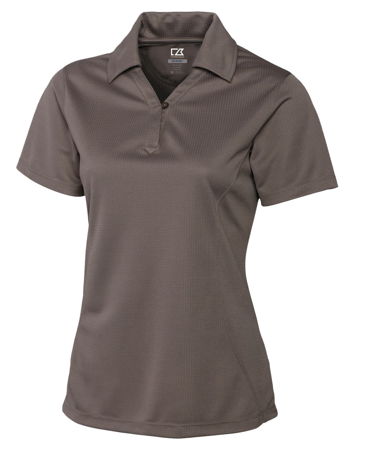 Ladies Genre Golf Shirt - Black Only-L-Brown-BN