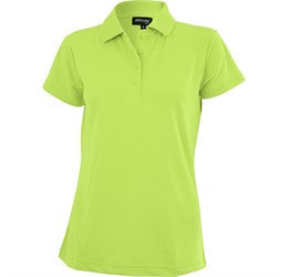 Ladies Pro Golf Shirt-L-Lime-L