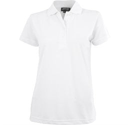 Ladies Pro Golf Shirt-L-White-W