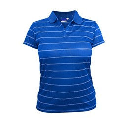 Ladies Rio Golf Shirt - Yellow Only-L-Royal Blue-RB