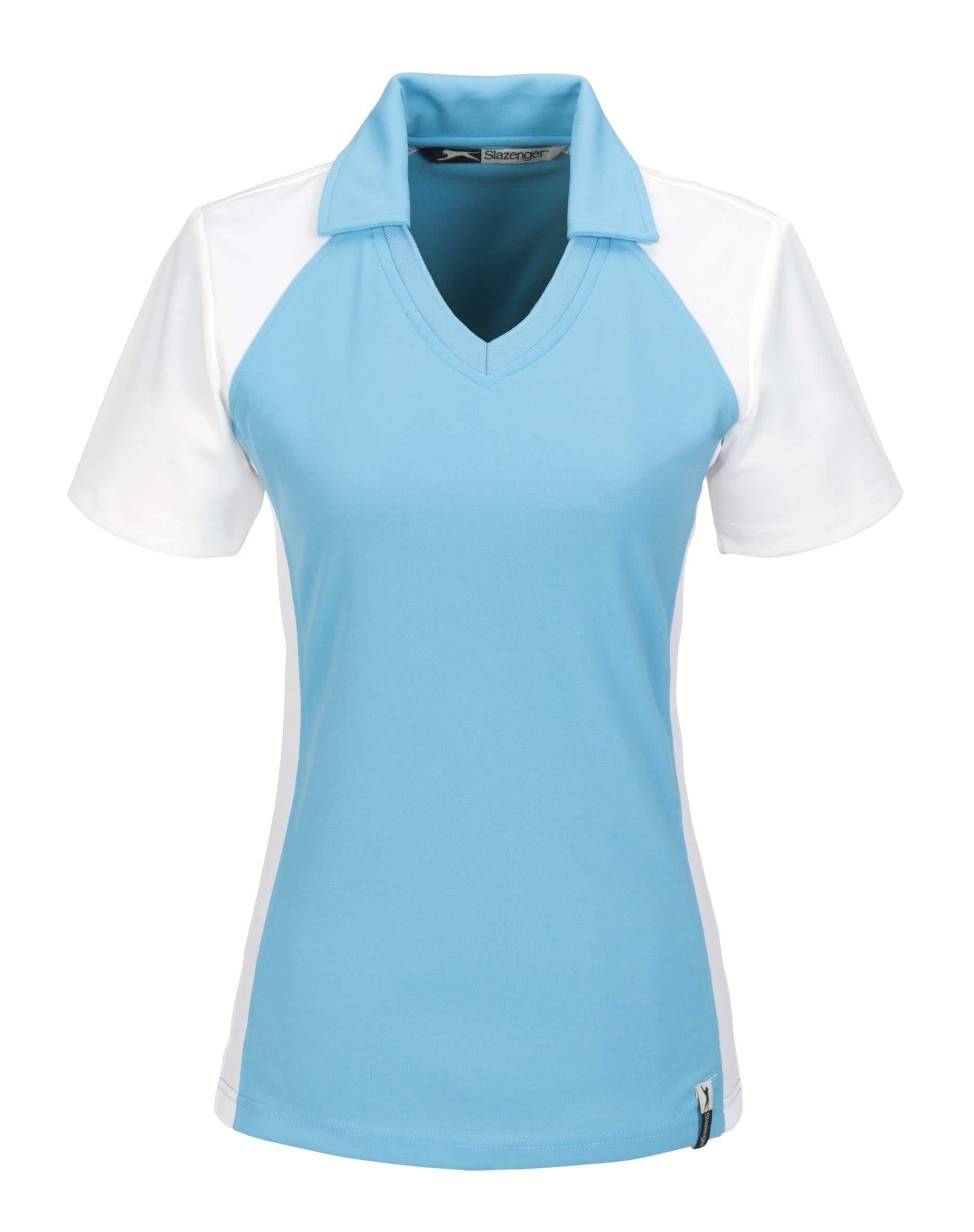 Ladies Grandslam Golf Shirt - Navy Only-2XL-Aqua-AQ