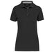 Ladies Hacker Golf Shirt-L-Black-BL