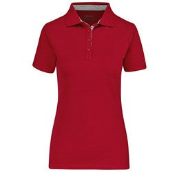 Ladies Hacker Golf Shirt-2XL-Red-R